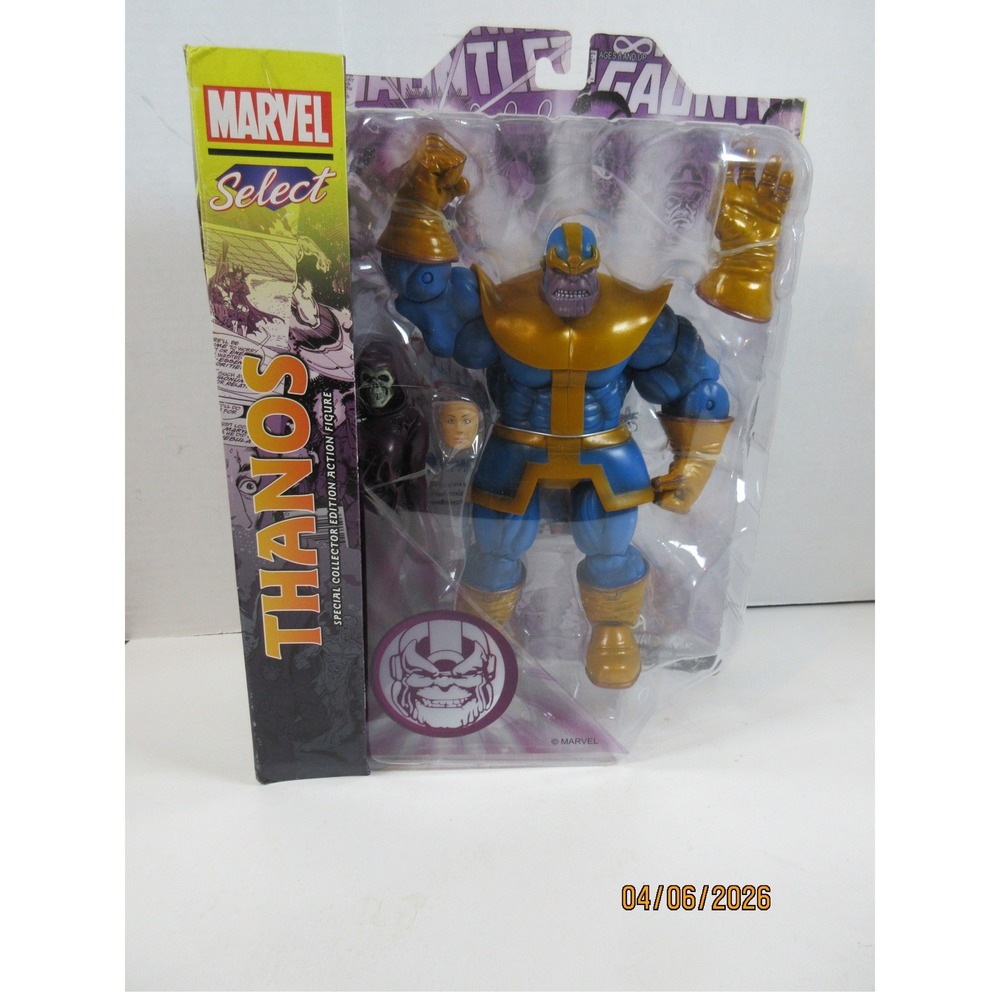 Marvel Select Thanos Action Figure Infinity Gauntlet Death Diamond Select Toys